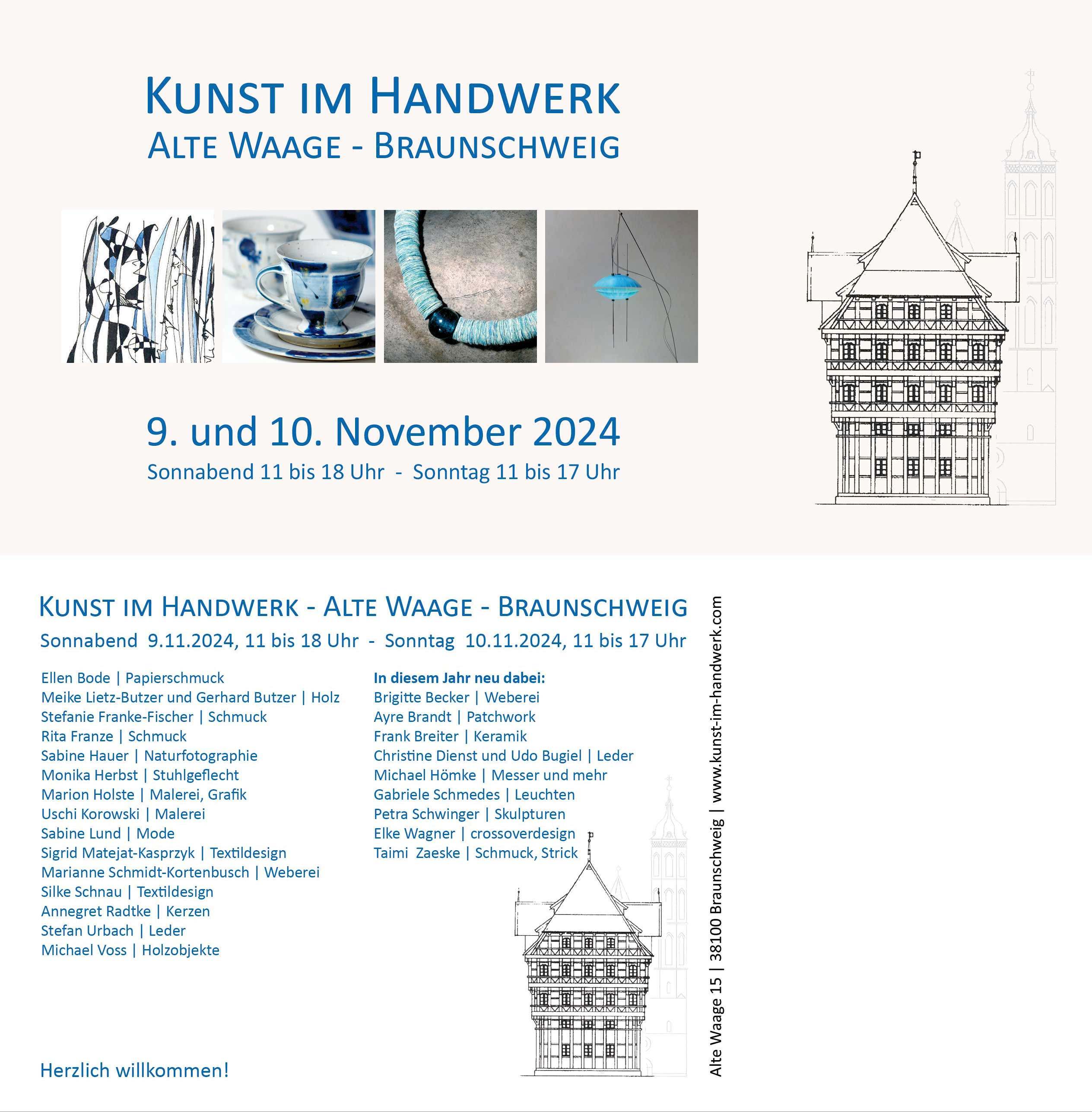 Kunst im Handwerk Alte Waage 2024